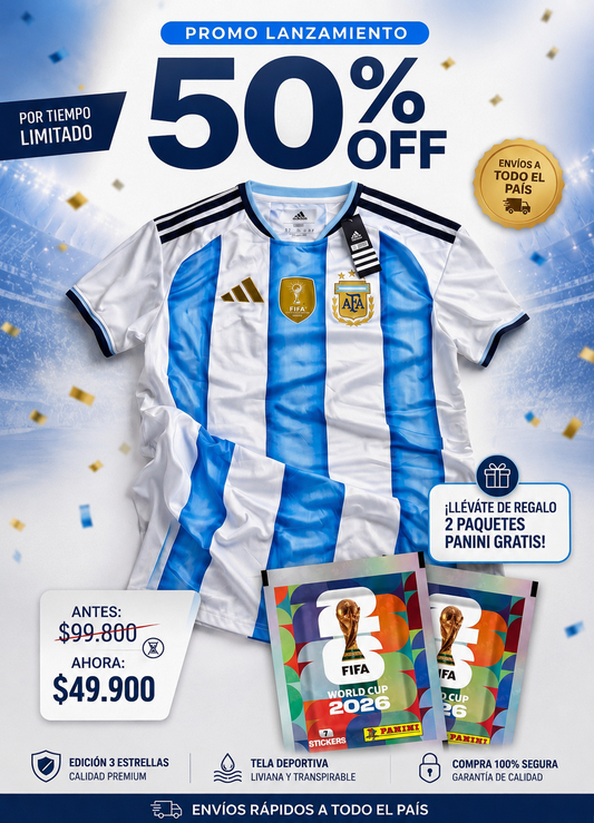 Camiseta selección 2026